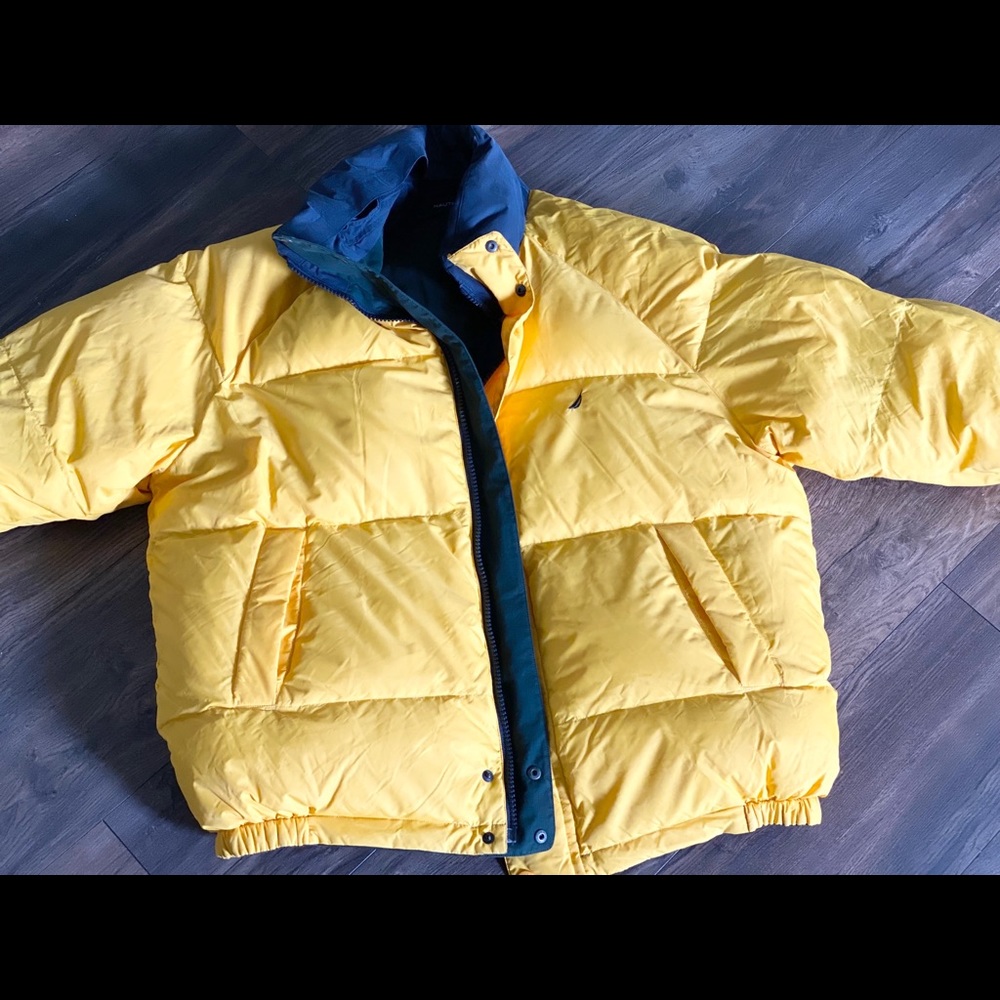 Nautica Puff Coat Reversible